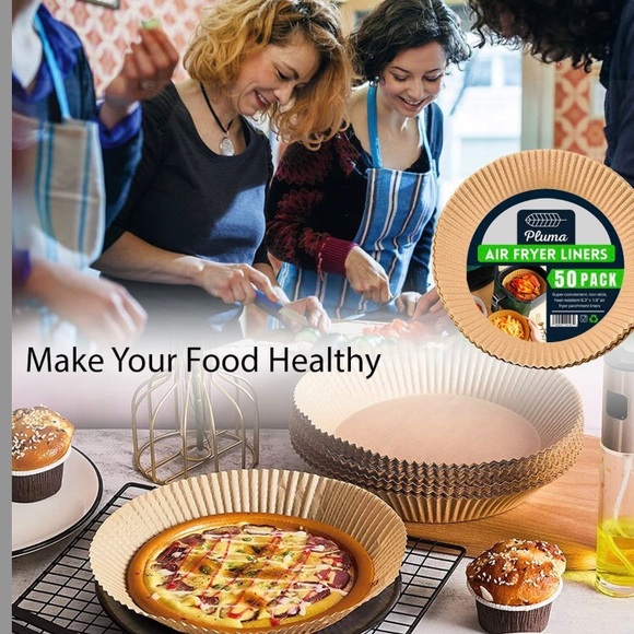 500pcs-  Air Fryer Disposable Paper Liner - 10 Qty/10 Sets - Picture 2 of 11